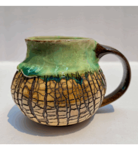Photo of pottery by Delores Pottery